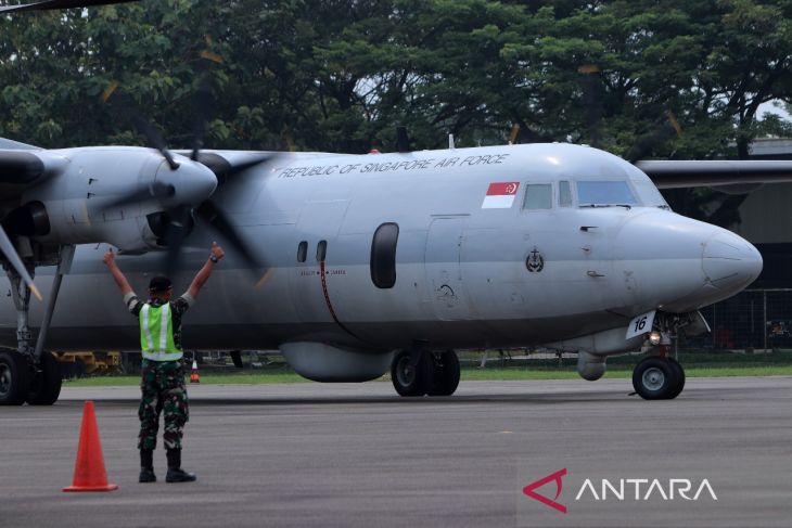 Latihan Bersama Angkatan Udara Indonesia dan Singapura