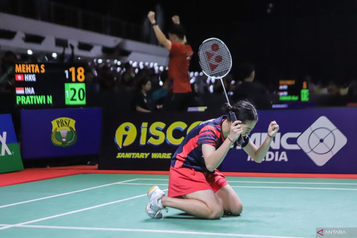 Dhinda melaju ke final Indonesia Masters 2024