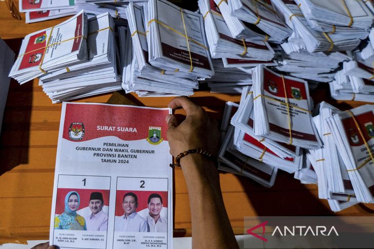 Pelipatan surat suara Pilkada Banten