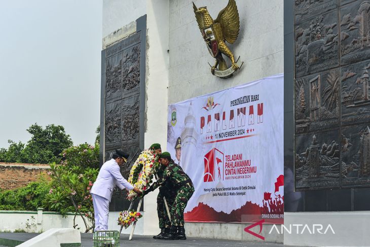 Pj Gubernur Banten Pimpin Upacara Hari Pahlawan