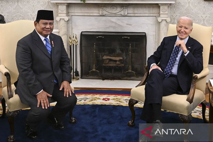 Presiden Prabowo bertemu Joe Biden