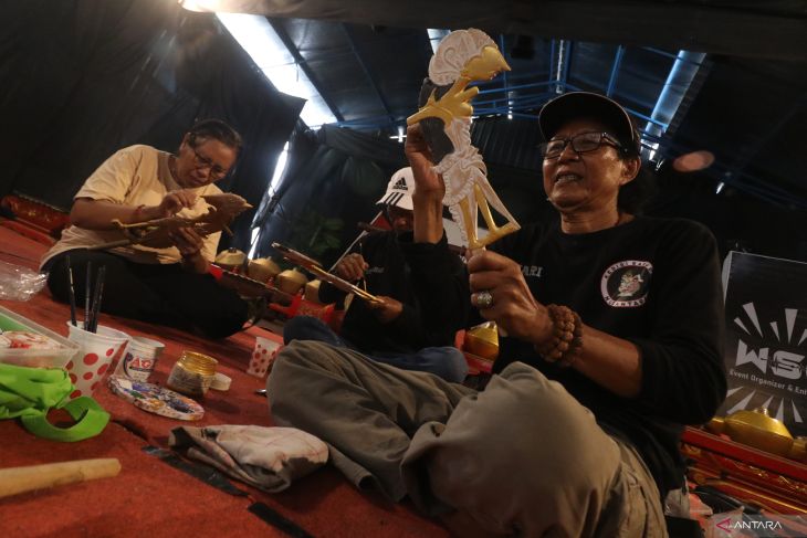 Lokakarya pembuatan Wayang Panji