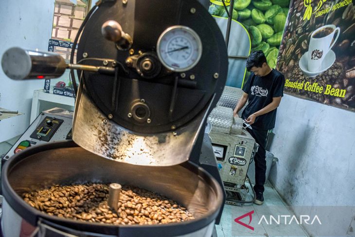 Produksi kopi luwak di Lembang