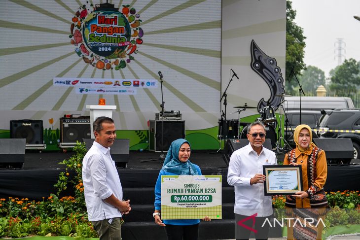 Kunjungan Menko Bidang Pangan di Bandung