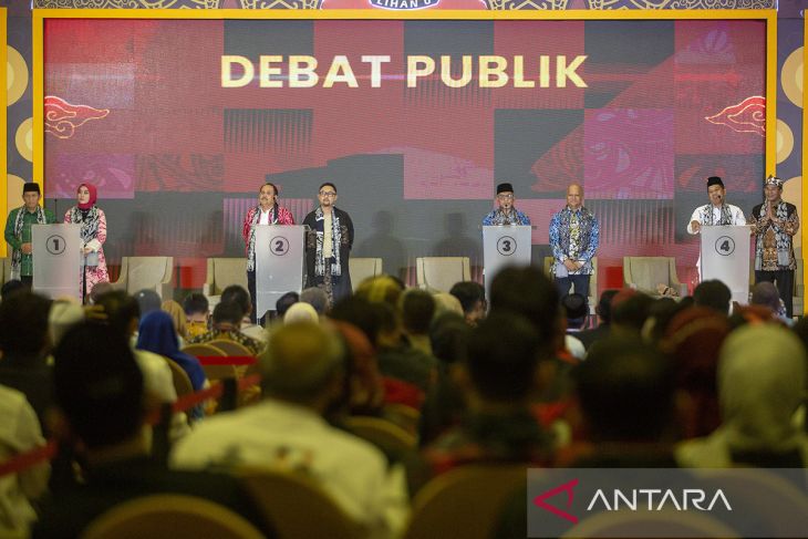 Debat publik kedua Pilgub Jabar 2024