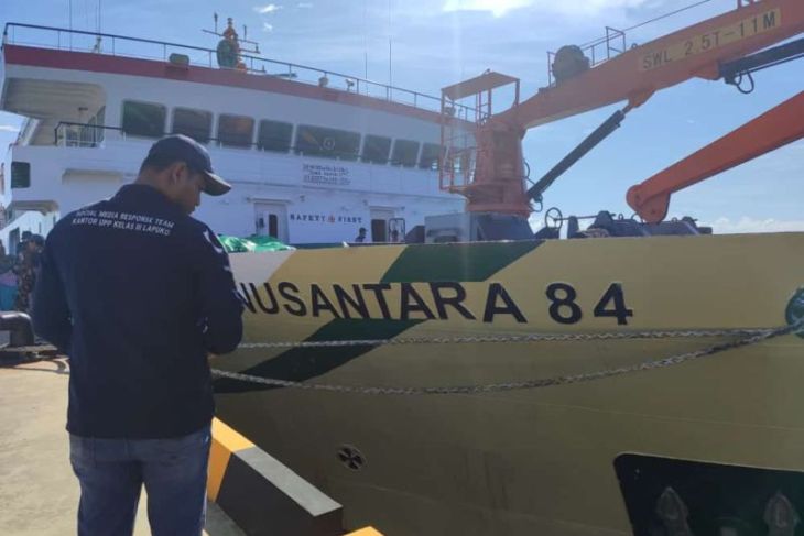 KUPP Lapuko uji coba sandar Pelabuhan Munse Konkep