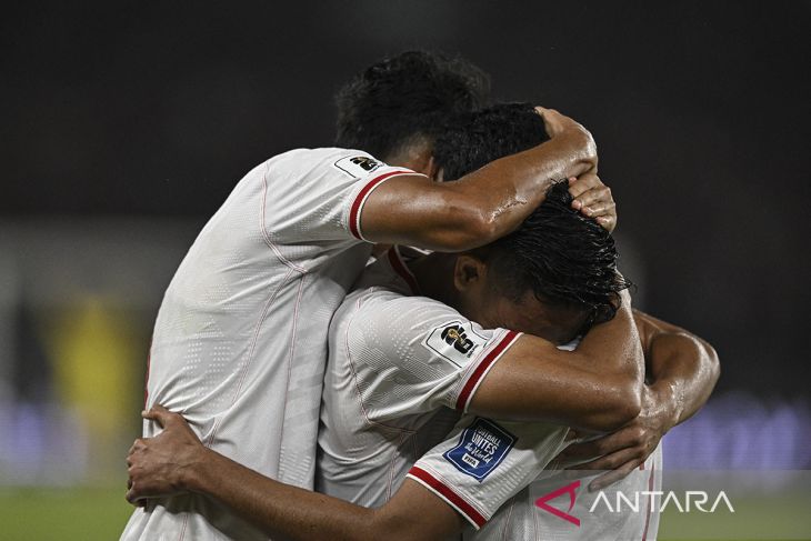 Dua gol Marselino Ferdinan bawa Indonesia menang atas Arab Saudi