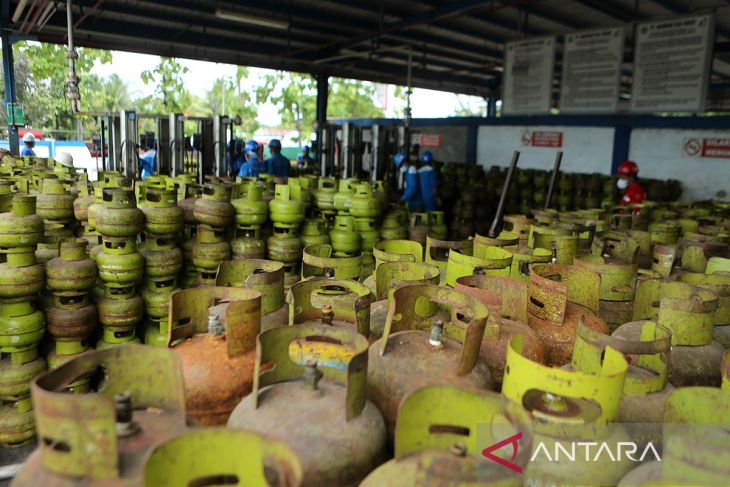 FOTO - Pertamina jamin ketersediaan elpiji subsidi jelang tahun baru