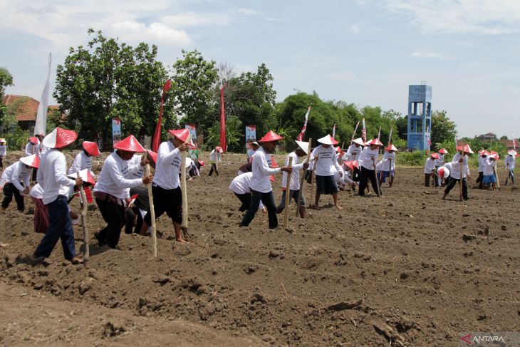 Peluncuran Gugus Tugas Polri dalam mendukung ketahanan pangan