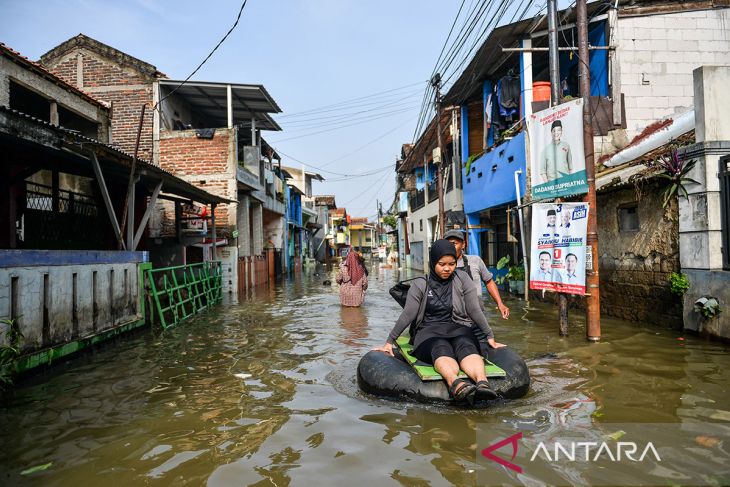 Banjir di Dayeuhkolot Kabupaten Bandung