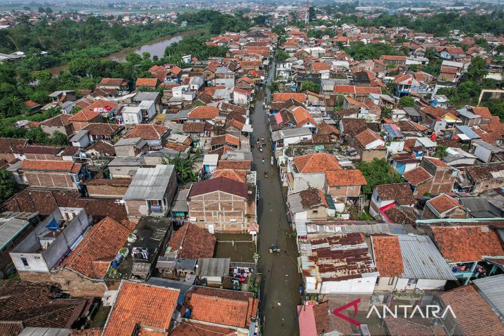 Banjir di Dayeuhkolot Kabupaten Bandung