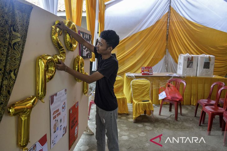 Hias TPS jelang Pilkada 2024