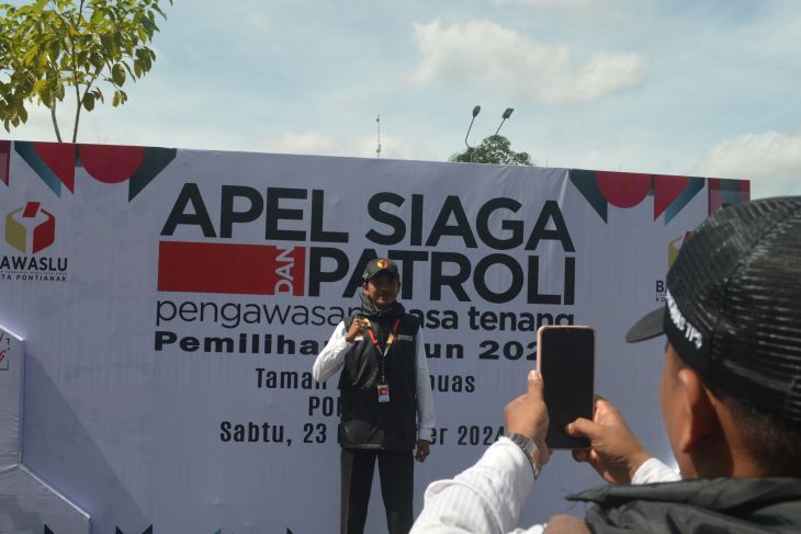 Bawaslu Pontianak Gelar Apel Siaga Pengawasan Pemilihan 2024