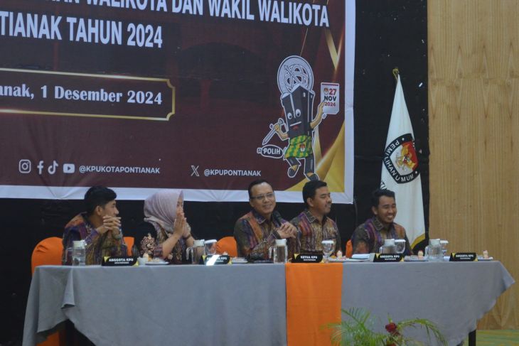 KPU Pontianak gelar rekapitulasi suara Pilkada