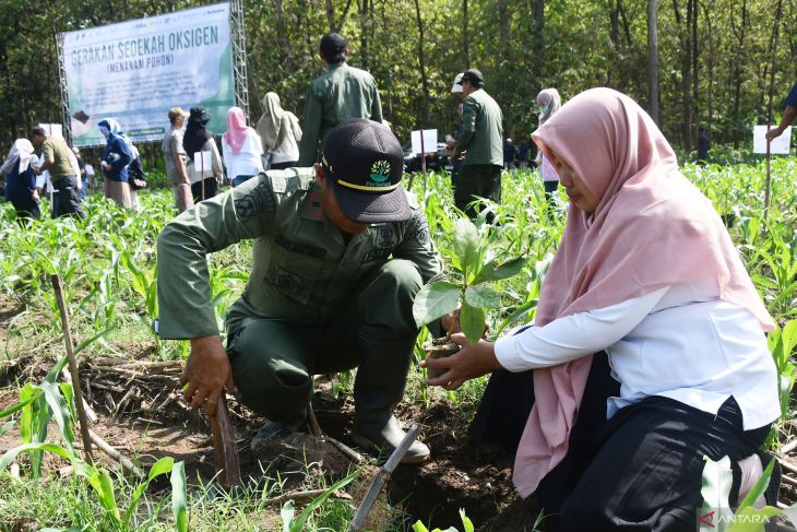 Gerakan sedekah oksigen di Madiun