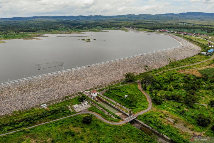 Rencana pembangunan saluran irigasi di Bendungan Semantok