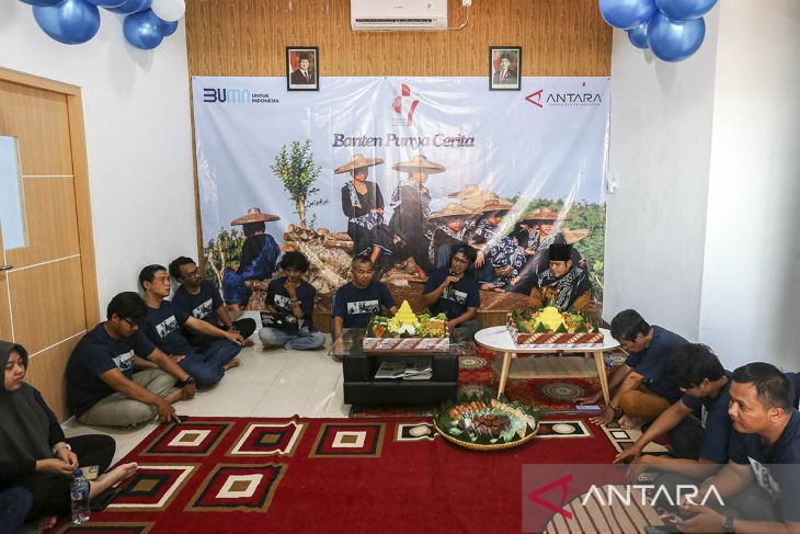 Antara biro Banten rayakan Ulang Tahun ke-87