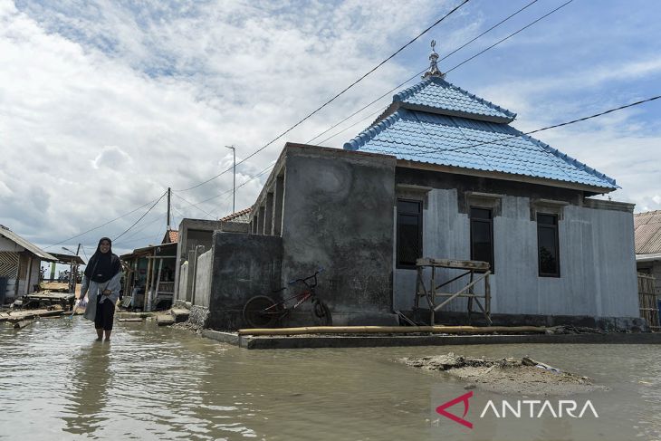 Banjir rob di Kabupaten Serang