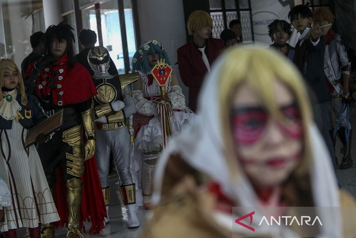 Festival cosplay di Pelabuhan Merak