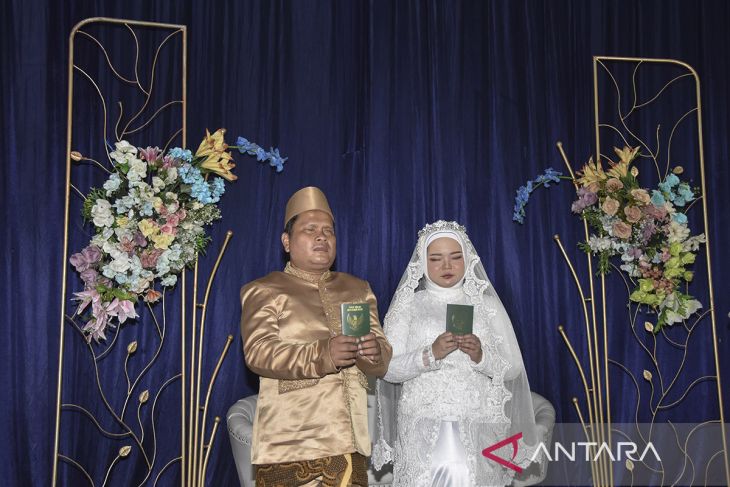 Nikah massal tuna netra se-Priangan Timur