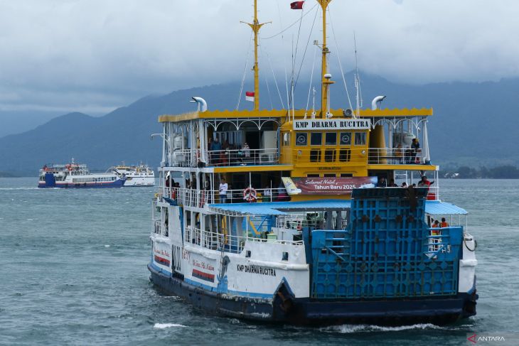 BPS mencatat penumpang angkutan laut meningkat