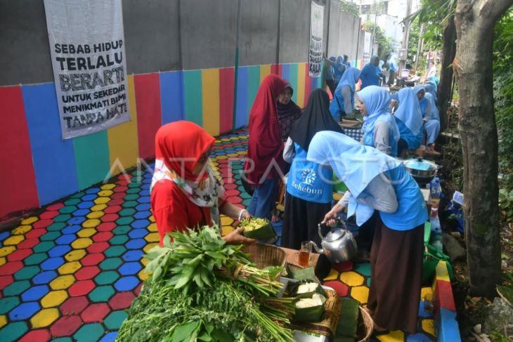 Pasar makanan ramah lingkungan di Kota Bogor