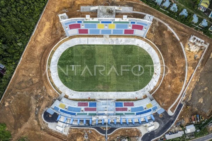 Progres pembangunan Stadion Swarnabhumi Jambi