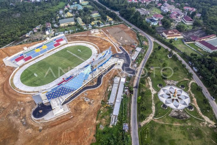 Progres pembangunan Stadion Swarnabhumi Jambi