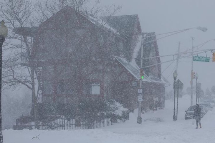 1.500 penerbangan di Amerika batal akibat badai salju