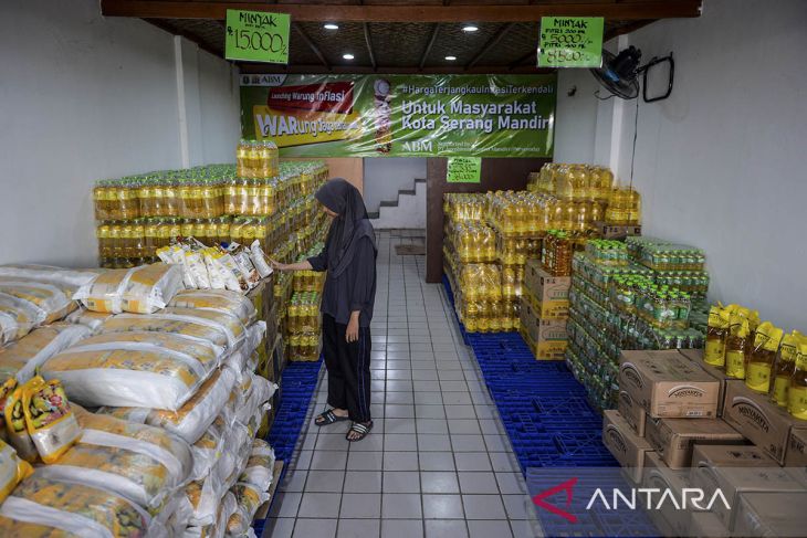 Warung inflasi Kota Serang