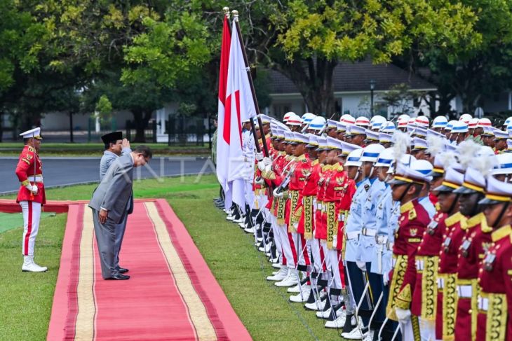 Presiden Prabowo terima PM Jepang di Bogor