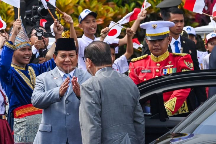 Presiden Prabowo terima PM Jepang di Bogor