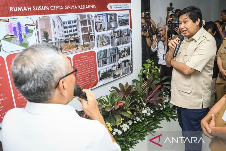 Menteri PKP dan Mendagri resmikan Rusunawa Kedaung Tangerang