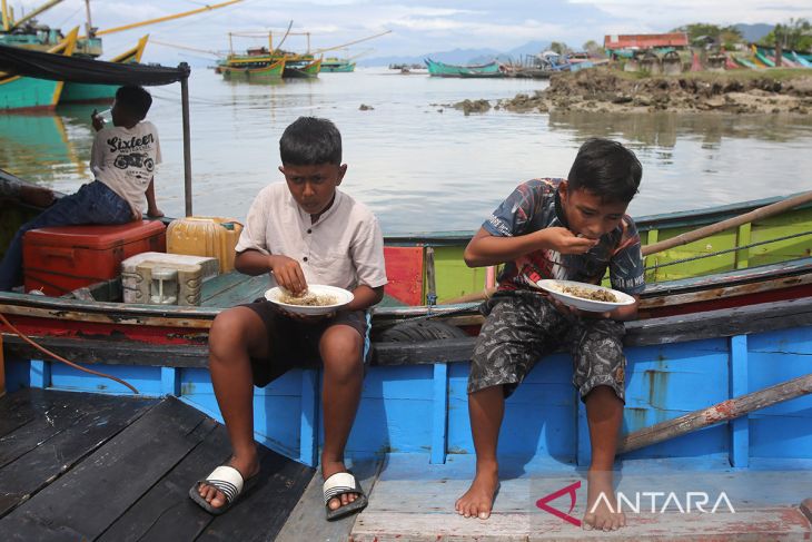 FOTO - Perayaan tradisi kenduri laut di Aceh Besar