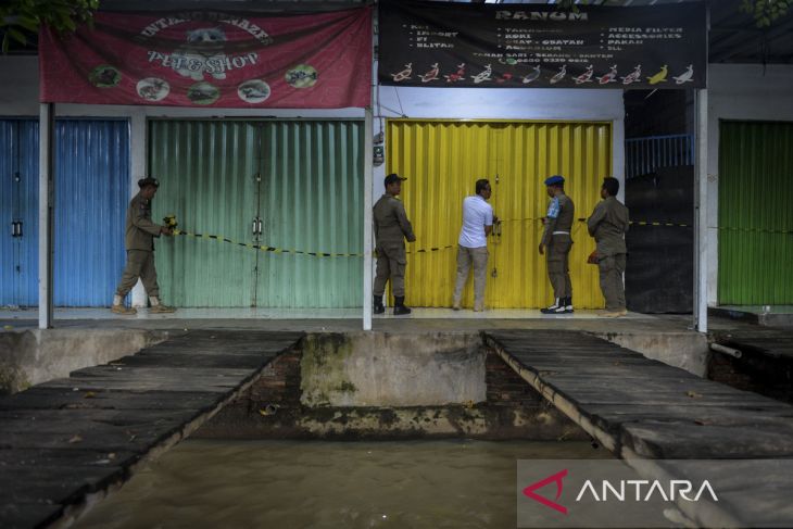 Relokasi pedagang Pasar Ikan Hias Taman Sari