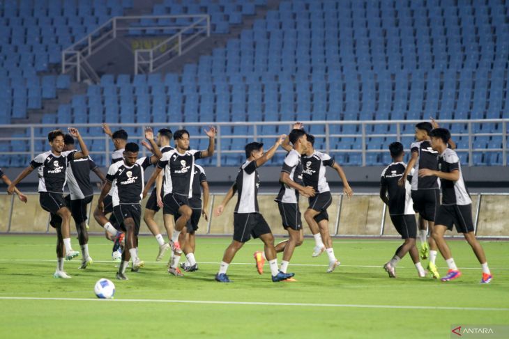 Latihan Timnas Indonesia U-20