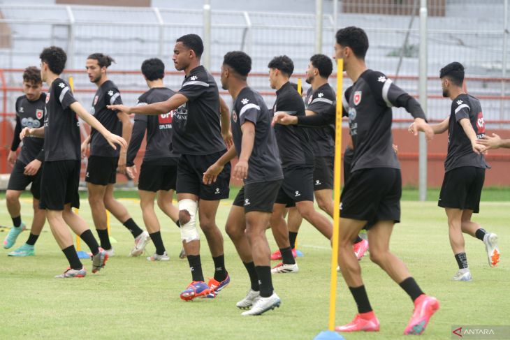 Latihan Timnas Yordania U-20
