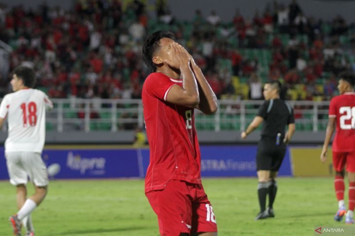 Timnas Indonesia U-20 kalah lawan Yordania