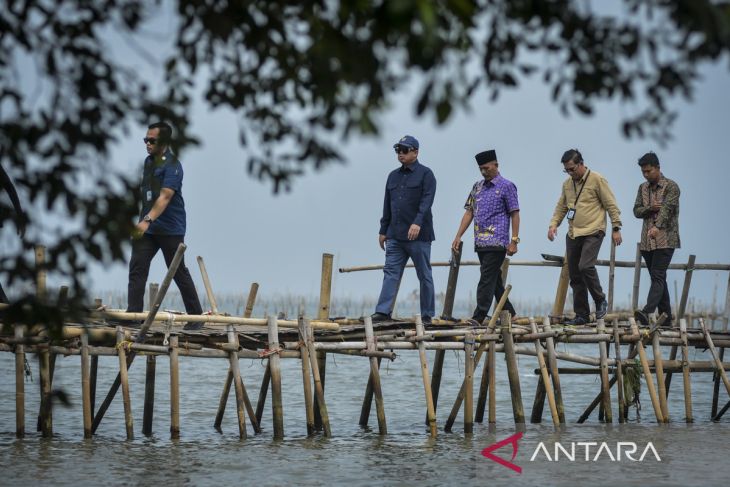 Menteri ATR/BPN tinjau pagar laut