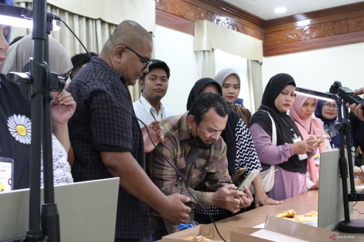 Pelaku UMKM Babel antusias ikuti pelatihan fotografi produk digital