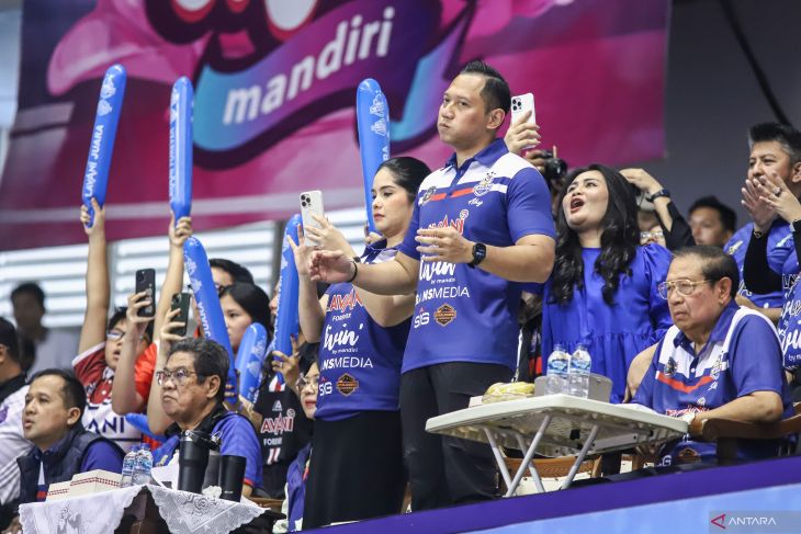 SBY dan AHY saksikan Proliga di Surabaya