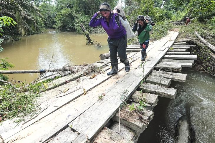 Desa terisolir di Jambi