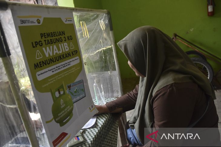 Pemberlakuan pembelian elpiji subsidi di pangakalan