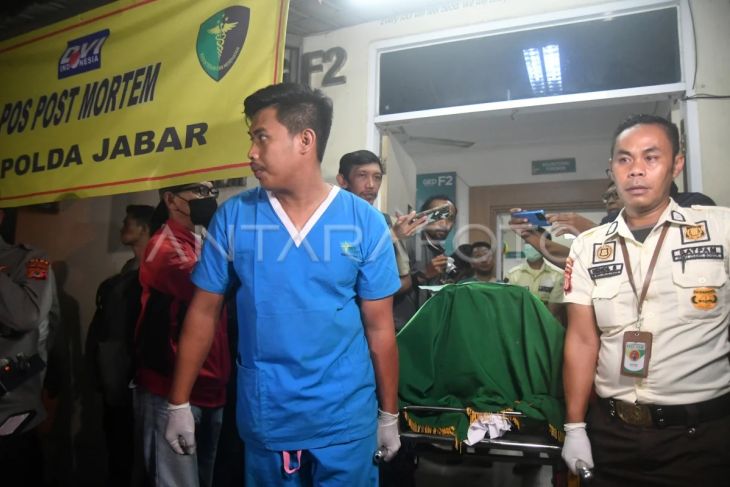 Pemulangan jenazah korban kecelakaan Gerbang Tol Ciawi