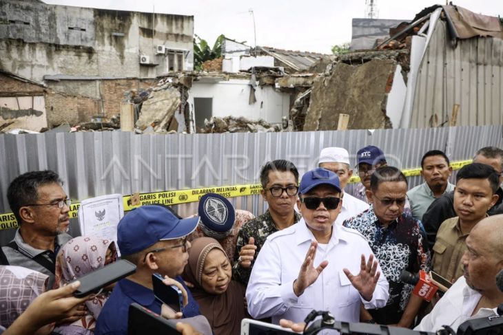 Menteri ATR/BPN tinjau lokasi sengketa lahan di Bekasi