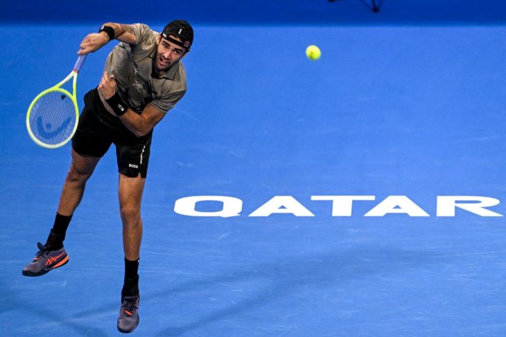 Berrettini kalahkan Djokovic di Qatar Open