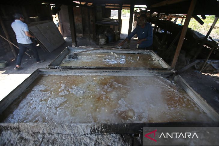 FOTO - Target produksi garam Aceh tahun 2025