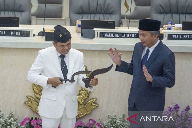 Serah terima jabatan Gubernur Jawa Barat