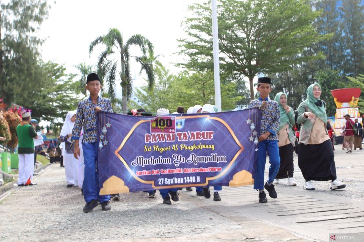 Pawai Ta'aruf menyambut bulan Ramadhan di Pangkalpinang