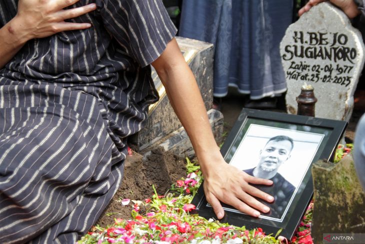 Pemakaman Bejo Sugiantoro